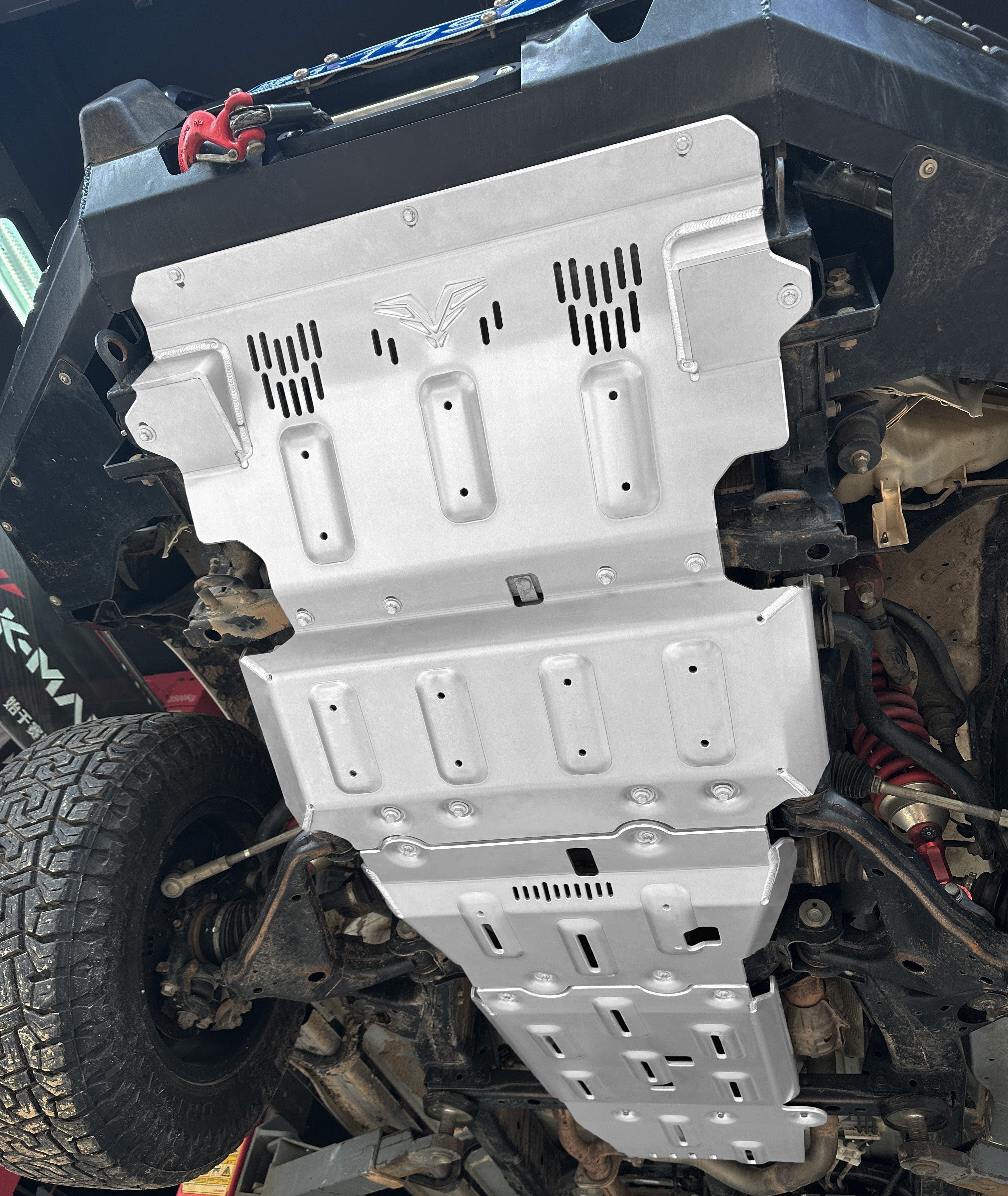 FK Al-Mg Alloy ARB Bumper Skid Plate System|TOYOTA HILUX(2015-Present) - 0