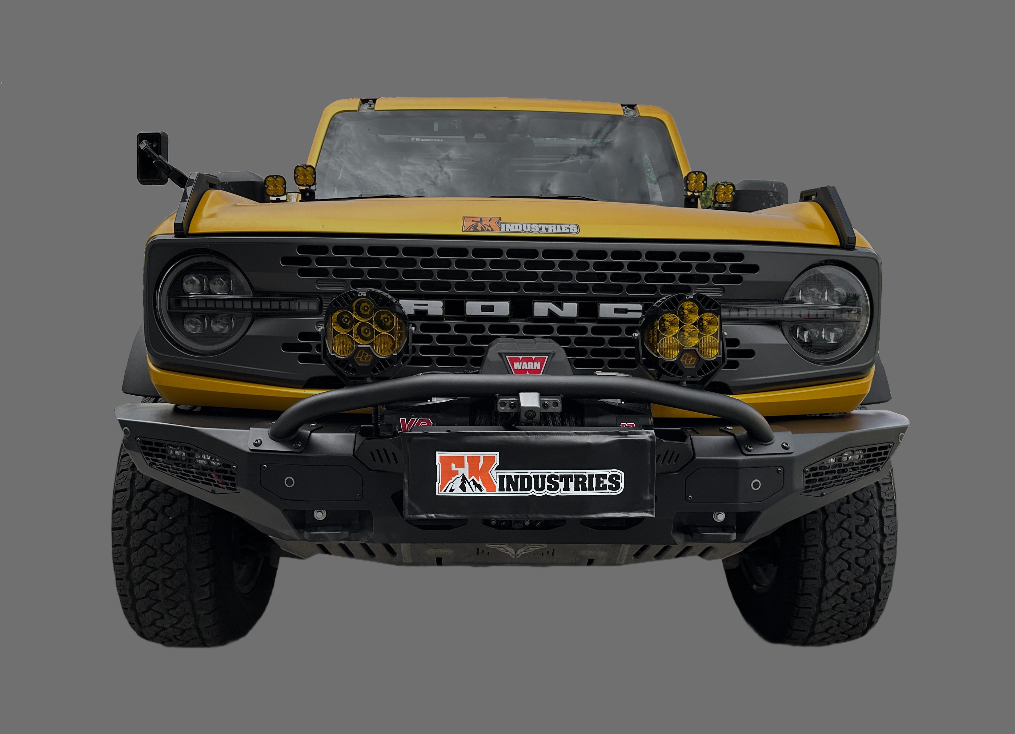 FK Front Off-road Bumper|6th Gen 2021-Present Ford Bronco