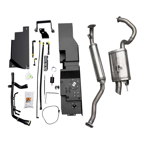 FK 60L(16 Gallon)Long Range Auxiliary Fuel Tank Fit for TOYOTA Land Cruiser 250H