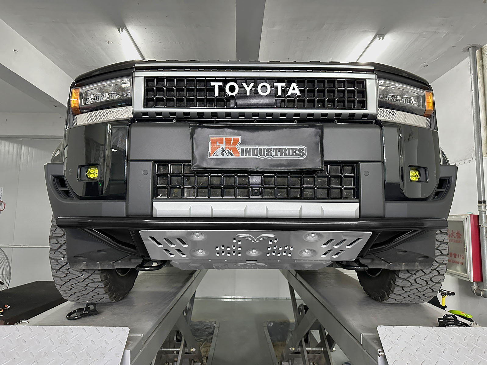 FK Front Bumper with Skid Plate Kit for Toyota Land Cruiser 250