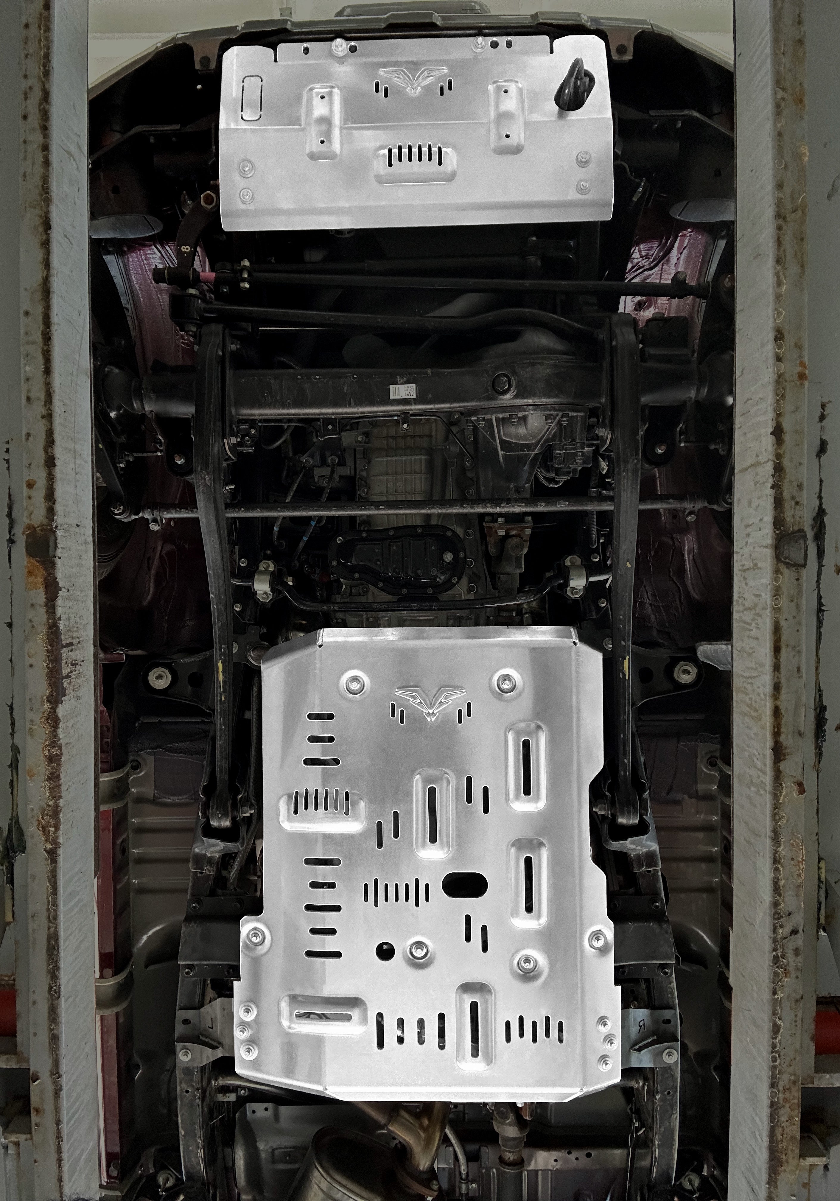 FK Al-Mg Alloy OEM Front Bumper Skid Plate System|TOYOTA LAND CRUISER 71/76/78/79(2015-Present)