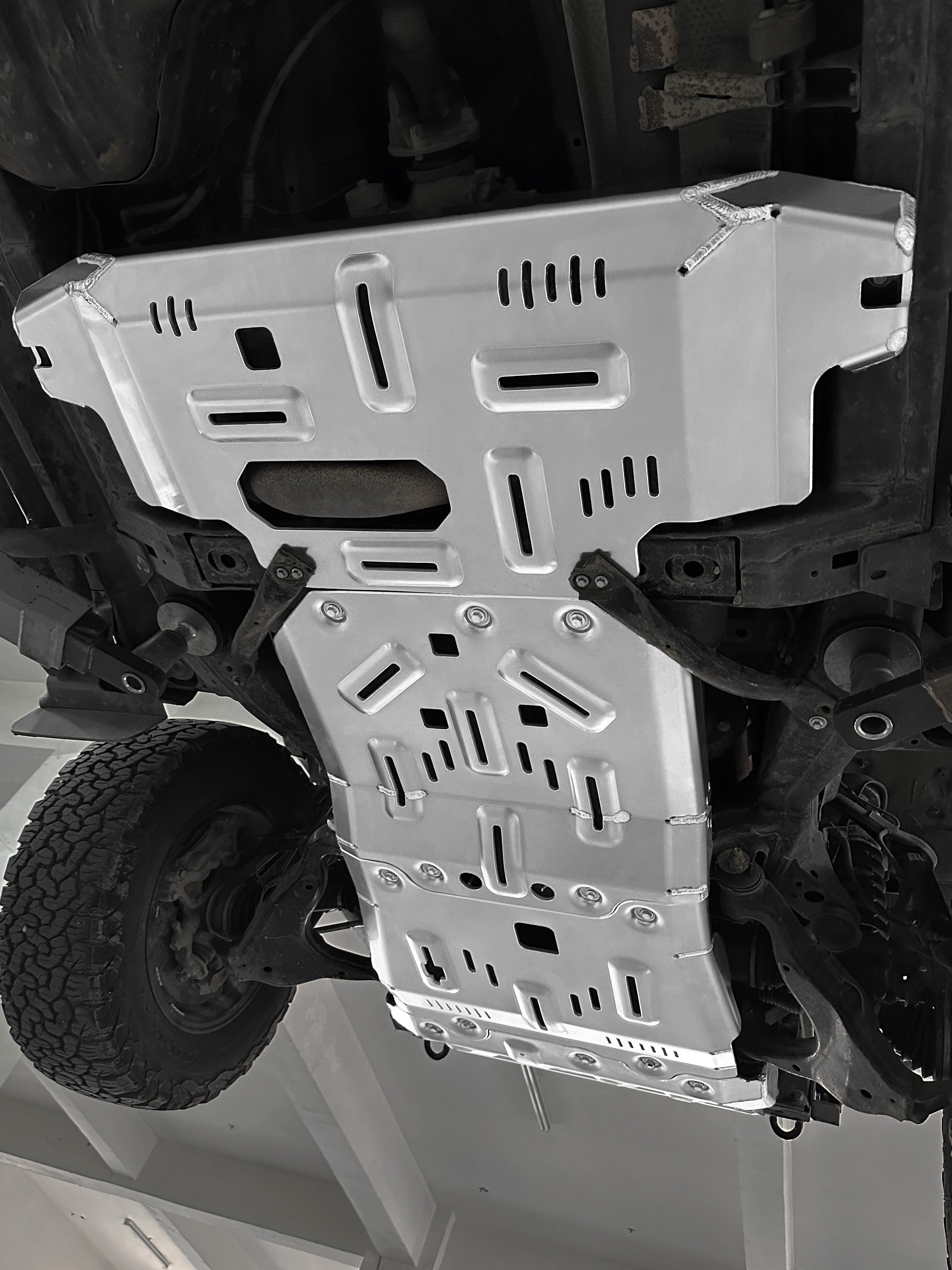 FK Al-Mg Alloy Skid Plate System|TOYOTA Land Cruiser 120(2003-2009)