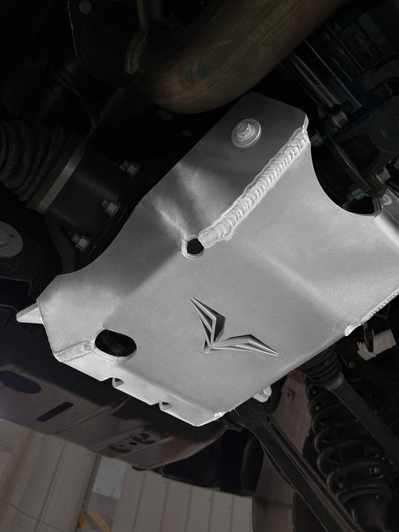 FK Al-Mg Alloy Rear Differential Skid Plate|BJ60 (2022-present)